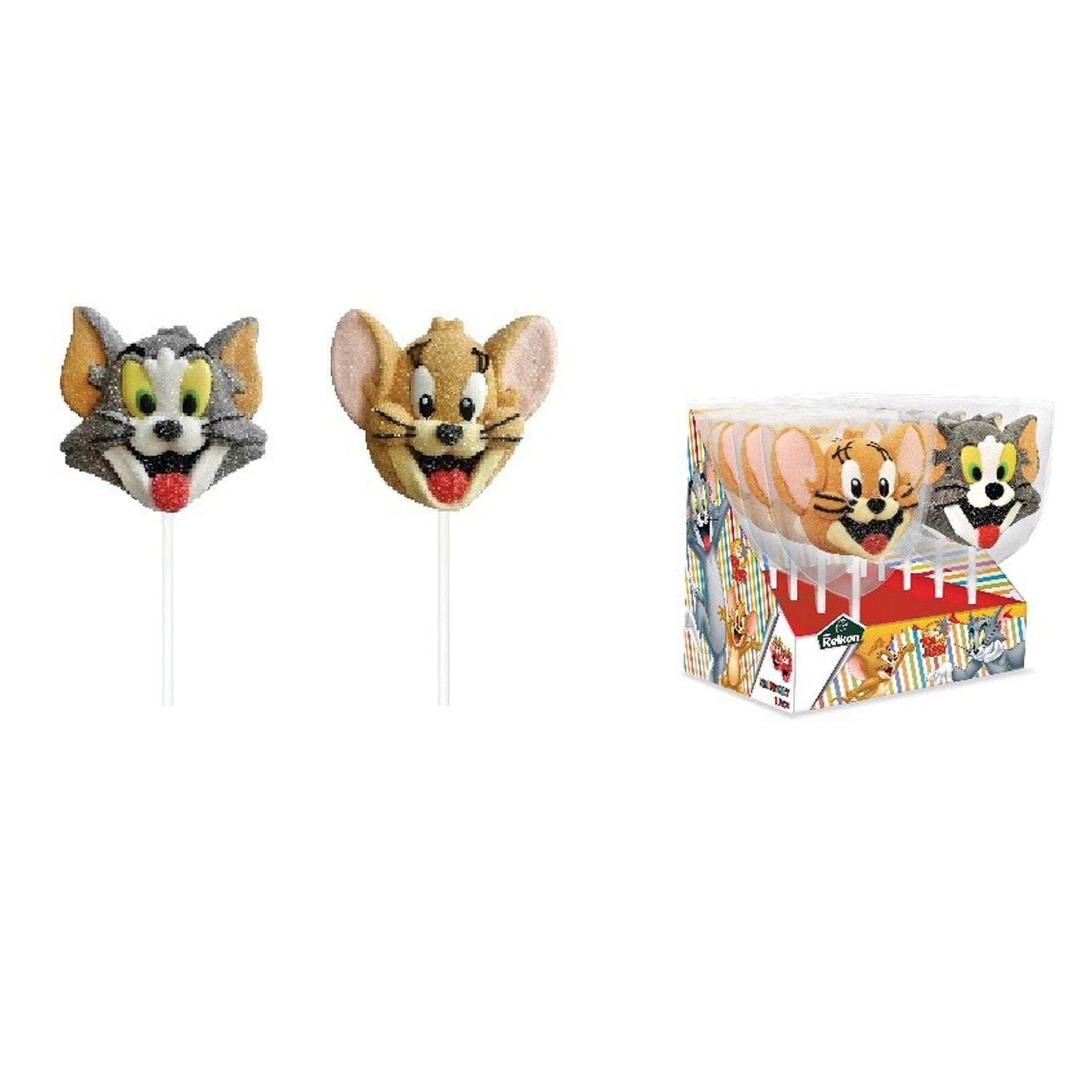 Tom & Jerry Marshmallows Lollipop 45g