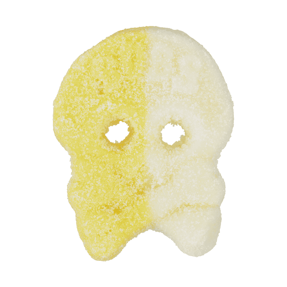 BUBS Cool Passion Pineapple Skull