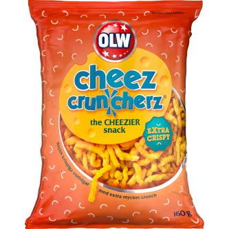 OLW Cheez Crunchers 160g