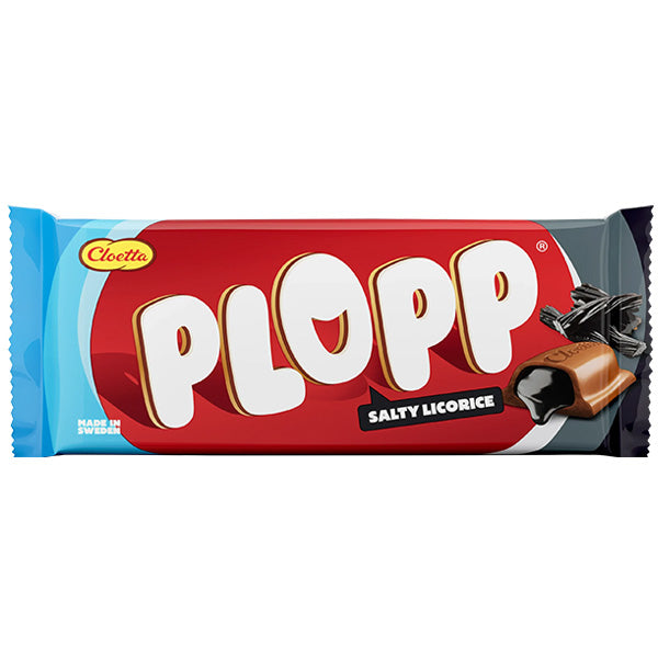 Plopp Salty Liquorice 80g