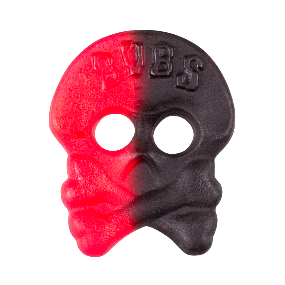 BUBS Raspberry & Liquorice Skull